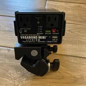 Paul C. Buff Vagabond Mini Lithium Portable Power Battery (TESTED) NO AC-ADAPTER